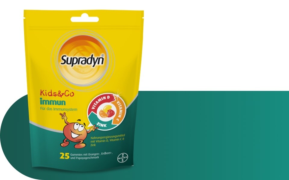 Supradyn immun Kids & Co Gummies