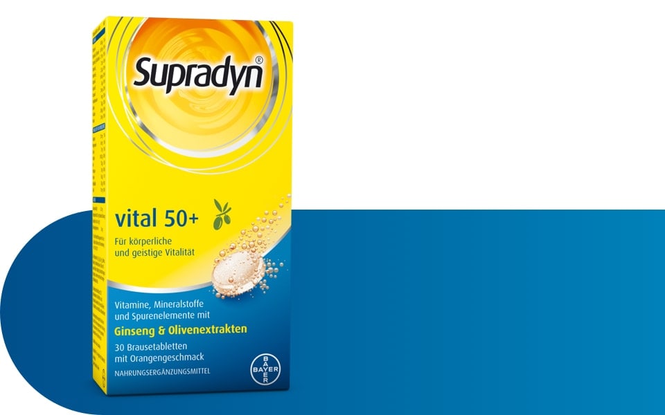 Supradyn® Vital 50+ Brausetablette packshot