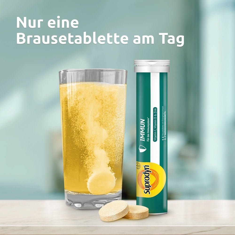 Supradyn IMMUN Produkt in drei Darreichungsformen