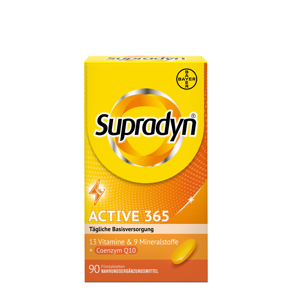 Supradyn ACTIVE Produkt in zwei Darreichungsformen